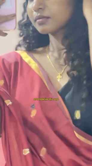 This song is timeless .  #redsaree #noserings #brownskin #ba