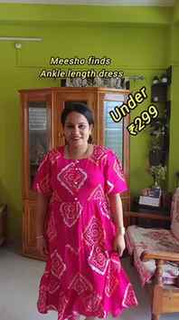 This Meesho dress is too pretty to miss! Affordable, stylish