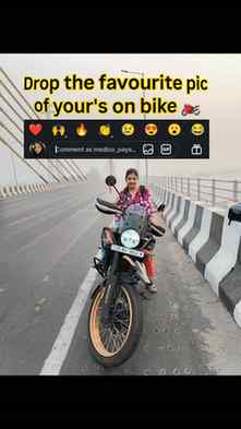 Tag the girl who loves bike 🎀
.
#viral #trending #biker #fy