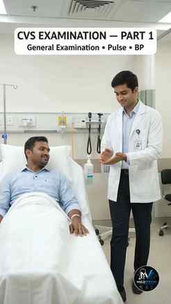 🫀 Instagram Caption — Cardiovascular Examination | MBBS
🫀