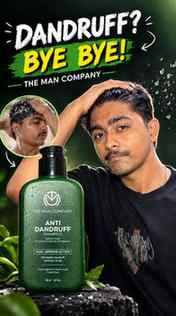 The Man Company Anti-Dandruff Shampoo 🧴✨
Specially made for