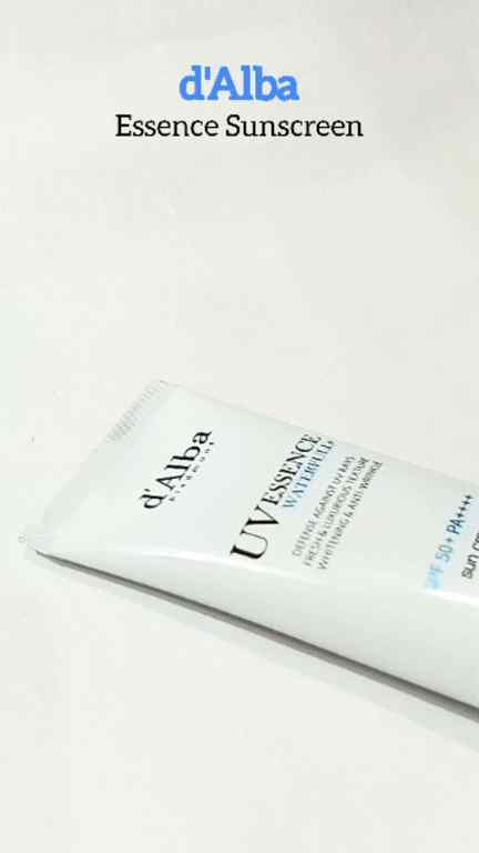 The internet’s viral d’Alba UV Essence Waterfull Tone-Up Sun