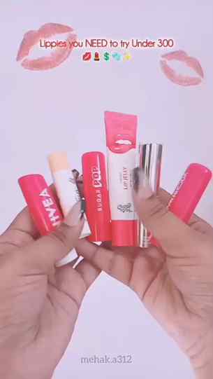 lip balms under ₹300 that are actually worth trying 💋✨
.

.