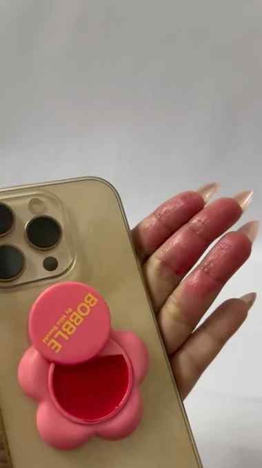 Bobble Gloss Balm Phone Pod in Bubble Yum — juicy lips, but 