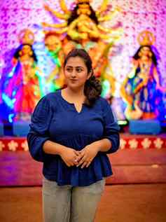 It was Panchami ❤️🧿🖤✨ 
.
.
#durgapujo #pandelhopping #nigh