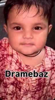 Dramebaz baby , cute little baby girl #mik #cutebaby #parent