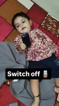 Switch off 🪫🪫 #CuteBaby #newborn #babylifestyle #BabyMiles