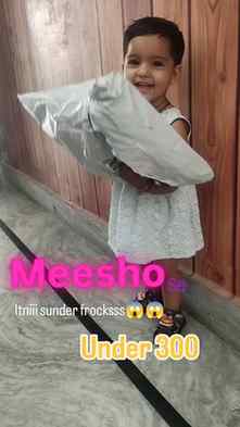 Under 300, me itne sunder frockssss
Soft fabric, preety froc