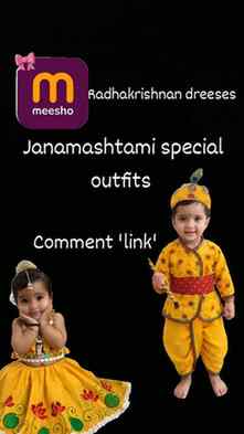 ✨ Radha Krishna Janmashtami Special Meesho Review ✨
Radhe R