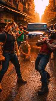 The Tiger Every Criminal Feared 🐯🔥 ⭐#feedfeed #explorepage