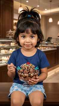 ICE-CREAM 🍨🍦 khate waqt apni BUA se duri banaye rakhe, var