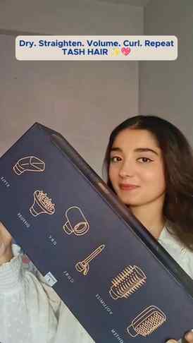 My 6 in 1 new hair stylist from @tashhairclub solved all my