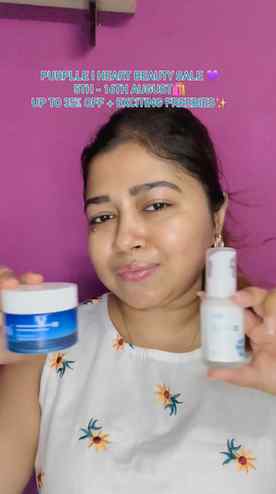 My go-to Plum Niacinamide routine is on sale💙

The Purplle 