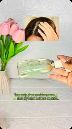 A healthy scalp is the foundation of healthy-looking hair. �