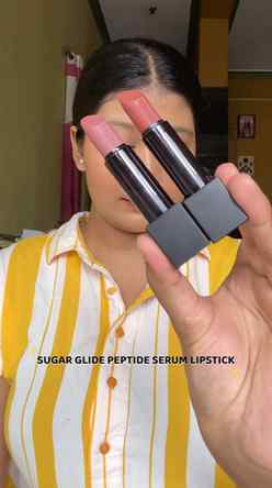 💋 Newly launched SUGAR Glide Peptide Serum Lipstick—special