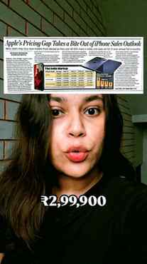 2,99,900 for the iPhone Duo in India. Meanwhile, ₹1,79,999 g