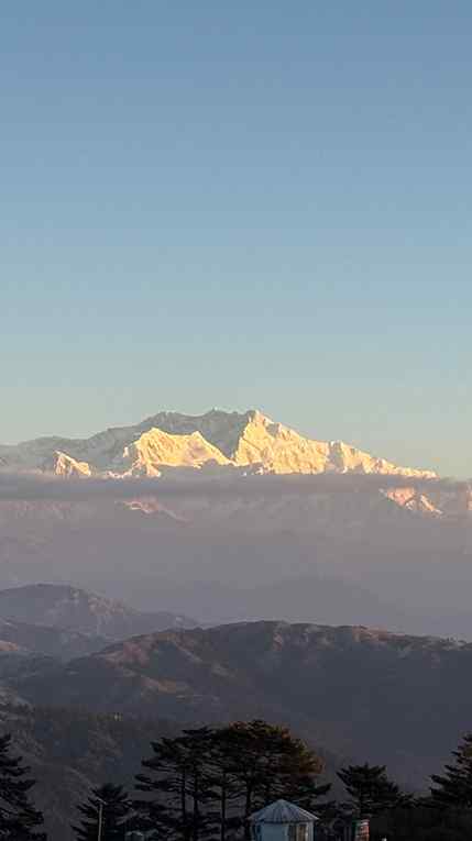 #mountainviews #kanchanjangaview🏔️ #sandakphu_diaries🏔️ #i