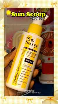 Your daily dose of sun protection ☀️✨
Sunscoop sunscreen kee