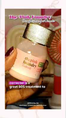 Say goodbye to unwanted acne spots with The Pink Foundry Acn
