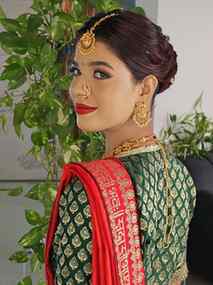 Draped in grace, adorned with tradition, and glowing with co