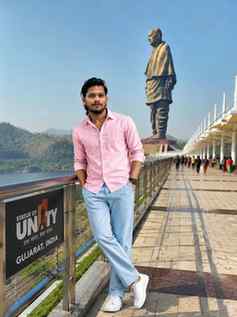 Finally aaj dekh liya #ironman #statue #gujarat #tourist