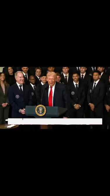 Donald Trump speech front of Messi Ronaldo is great 

#cr7 #