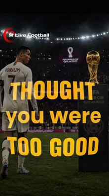 i wish i Knew You Wanted me 

#cr7 #worldcup #mlivefootball 