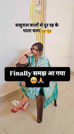 Sasural walon se durr reh ke pata chala 🥺
Ki asal khushi to