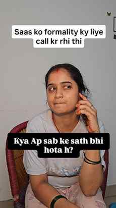 Karna padta hai kya kare😅
Sorry mummy ji..🥺🥺
Reel bhi to