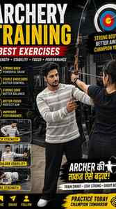 🏹 ARCHERY FITNESS TRAINING 💪🔥
तीरंदाजी में सिर्फ निशाना