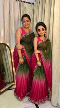 POV: You found the ultimate Sawan and Teej saree from @meesh