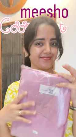 Such a pretty coord set 

[#meeshoapp❤️ #coordset #unboxing 