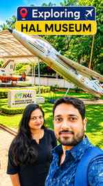 ✈️ Exploring the world of aviation at HAL Heritage Centre &