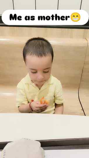 Kuch bhi ho jaye baby ko healthy hi khilaungi 😂 #viral #ins