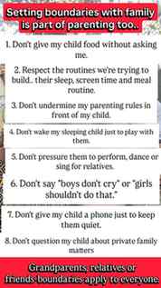 Setting boundaries with family is part of parenting too❤️ #p