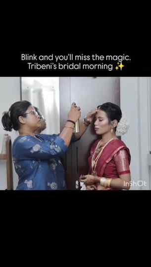 The morning Tribeni became a bride, in the place she’s alway