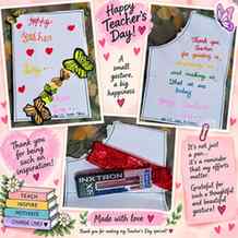 π· A little handmade card, a thoughtful pen, and a heart ful