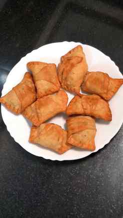 Crispy  chicken keema stuffed samosa ✨🤩