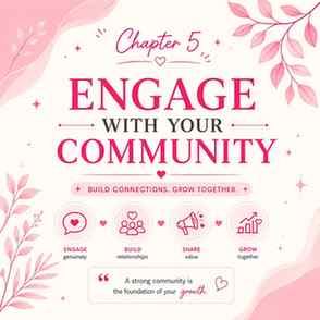 ✨ Chapter 5: Create • Connect • Grow 💗🌷
Your creator jour