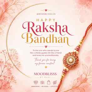 Happy Rakshabandhan 🌸🌿
#moodblisss
#rakshabandhan
#rakh
