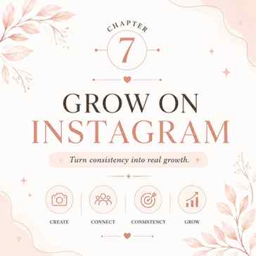 ✨ Chapter 7 – Grow On Instagram 🌸🩷
Chapter 7 is here! 🌸