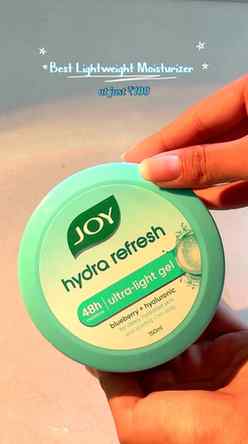 POV: every moisturizer feels too heavy , this one doesn’t.
