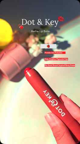 Dry lips? Found your fix 💌
Dot & Key Berry Crumble Meltie i