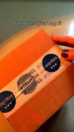 POV: You found 15 brands for ₹299 😵💫
Smytten trial box =