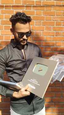 Finally Gold Play Button Aagya 😍❤️ 
°
°
°
°
°
°
°
°
°

#you