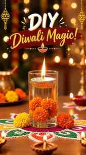 πͺβ¨ Make your Diwali extra special with this easy DIY! Perfe