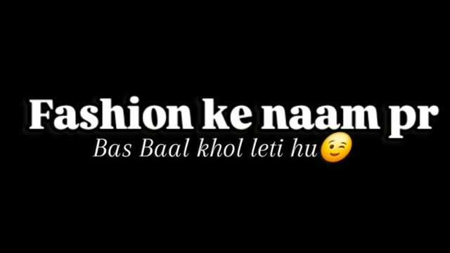 "Fashion ke naam par bas baal khol leti hu… 😌✨ Aur look ban