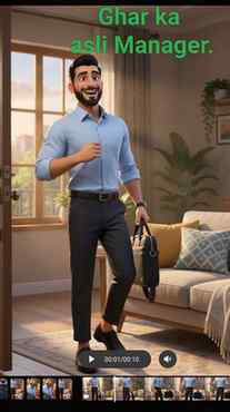 Office ka Manager alag hota hai... lekin ghar ki khushi sirf