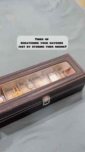 Watch storage ideas that are actually aesthetic AND function