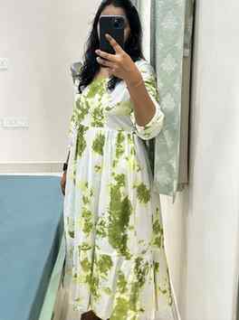 A comfort we deserve... In love with this dress for its qual